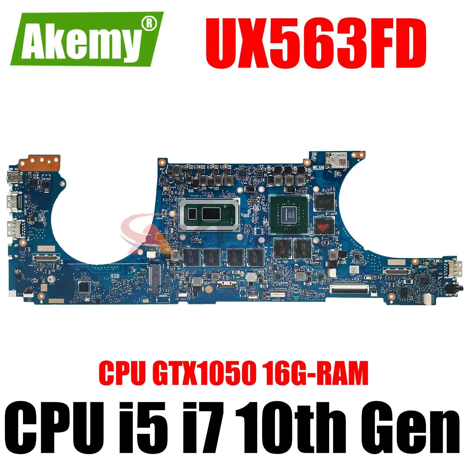 AKEMY UX563FD Ʈ , Asus ZenBook ø 15, Q536FD, UX563F, BX563FD, RX563FD, i5, i7, 10  GTX1050, 16G RAM